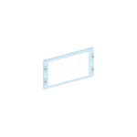 Schneider Electric PrismaSeT PrismaSeT G Active - Plastron transparent-12M-L600 - LVS03345