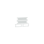 Schneider Electric PrismaSeT PrismaSeT P Active - Platine NSXm vigi vert.- fixe - 3P4P- Cde man. rotat.-L650 - LVS03406