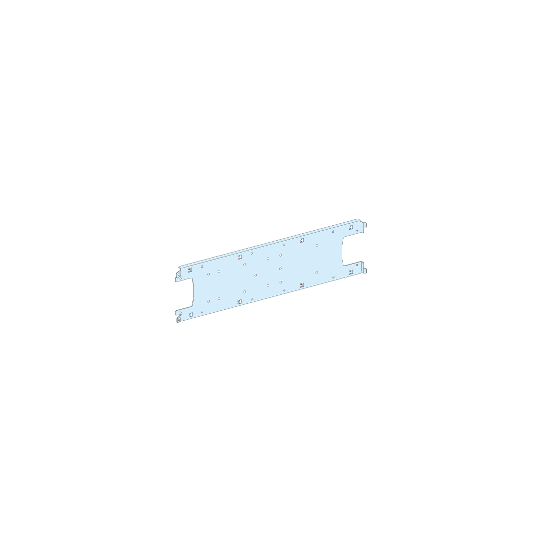 Schneider Electric PrismaSeT PrismaSeT P Active - Platine INF32/40 - 3P4P - vertical - Cde rotat. - L650 - LVS03540