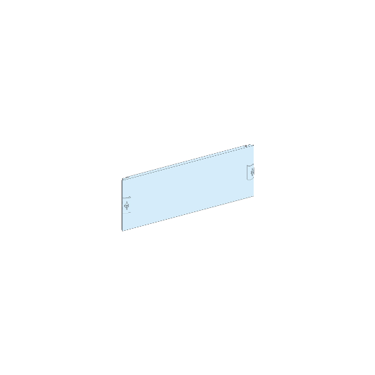 Schneider Electric PrismaSeT PrismaSeT P Active - Plastron plein - 2M - L650 - LVS03802
