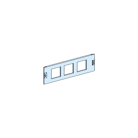 Schneider Electric PrismaSeT PrismaSeT G Active - Plastron mesure - 3M - L600 - 3 appareils 96 x 96 mm - LVS03911