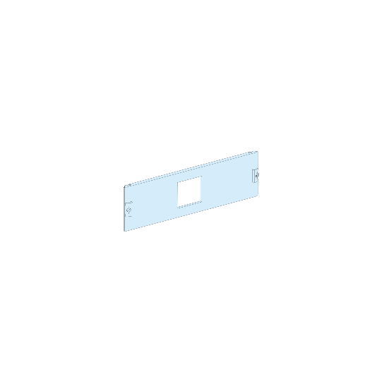 Schneider Electric PrismaSeT PrismaSeT G Active - Plastron mesure - 3M - L600 - 1 appareil 96 x 96 mm - LVS03913