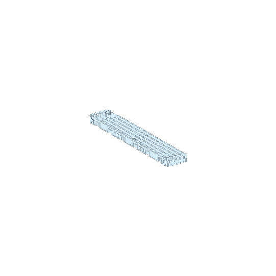 Schneider Electric Linergy Linergy BW - Jeu de barres isolées - 125 A 4P - L= 450 mm (Powerclip) - LVS04104