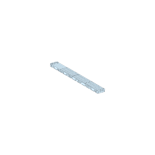 Schneider Electric Linergy Linergy BW - Jeu de barres isolées - 125 A 4P - L=750 mm (Powerclip) - LVS04108