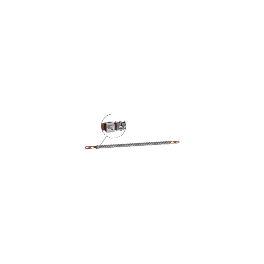 Schneider Electric Linergy Linergy TB - Collecteurs de terre à cavaliers - 20 étriers - L= 200mm - lot de 2 - LVS04202