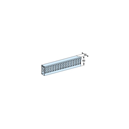 Schneider Electric PrismaSeT PrismaSeT G Active - Goulottes horizontales - L450 - lot de 4 + supports - LVS04257