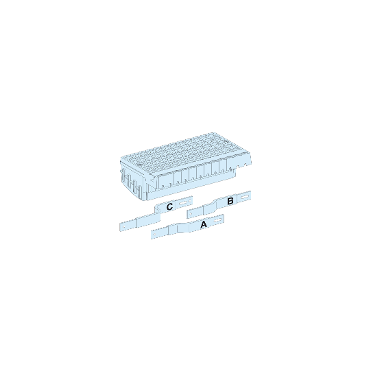 Schneider Electric Linergy Linergy FC - Répartiteur Compact NSX/INS/INV100-250 fixe maneton 3P - JdB LGY - LVS04403