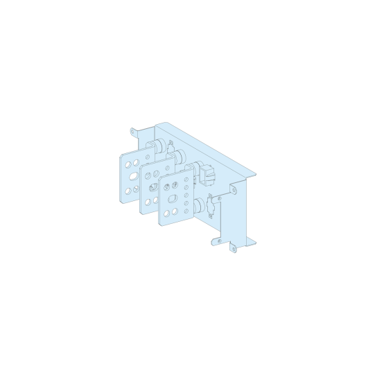 Schneider Electric PrismaSeT PrismaSeT P Active - Raccordement aval reporté NSX100/250 - débro/socle - 3P - LVS04429