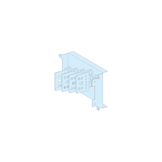 Schneider Electric PrismaSeT PrismaSeT P Active - Raccordement aval reporté NSX100/250 - débro/socle - 4P - LVS04430