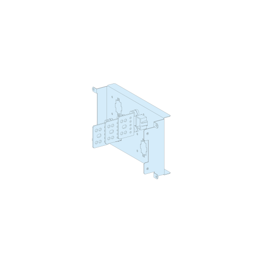 Schneider Electric PrismaSeT PrismaSeT P Active - Raccordement aval reporté NSX400/630 - débro/socle - 3P - LVS04459