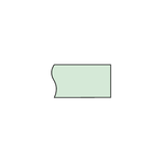 Schneider Electric Linergy Linergy BS - Barre pour JdB horizontal - plate pleine - L= 2000mm - 80x5 - LVS04538