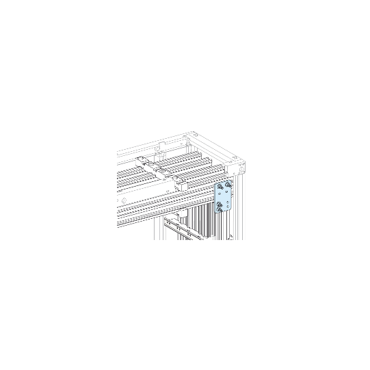 Schneider Electric Linergy Linergy LGYE - Liaison longue JdB Vert./JdB Horiz. 2000-2500A - avec visserie - LVS04605