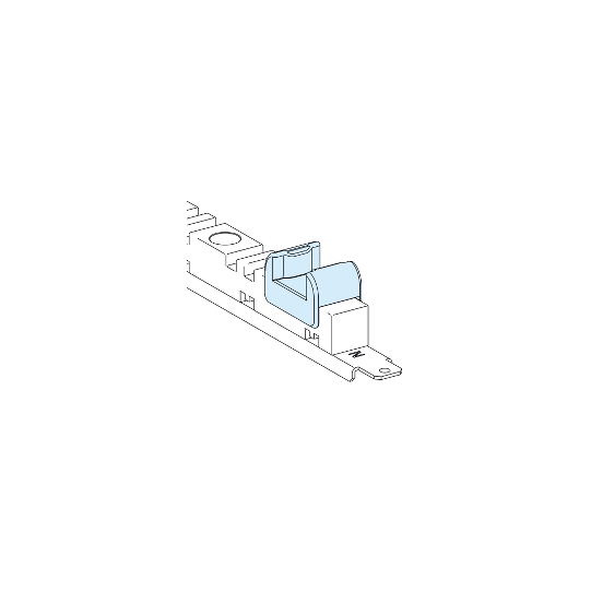 Schneider Electric Linergy Linergy LGYE - Cale support inférieur JdB vertical <= 1600A - lot de 12 - LVS04658