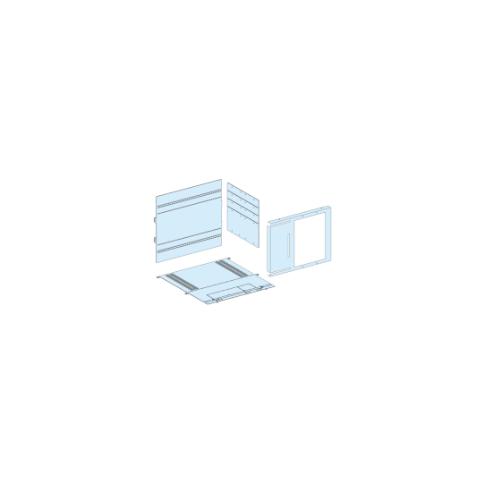 Schneider Electric PrismaSeT PrismaSeT P Active - Capot raccordement arrière - NS1600 horizontal - fixe - LVS04844