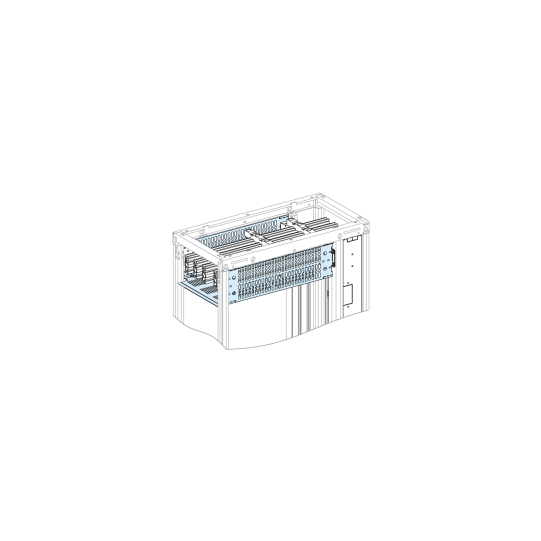 Schneider Electric PrismaSeT PrismaSeT P Active - Capot JdB horizontal = <2500A - 3M - L650 P400 - Forme 2 - LVS04976