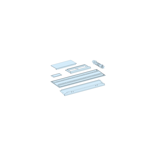 Schneider Electric PrismaSeT PrismaSeT G Active - Coffret IP55 - 33M - RAL9003 - LVS08309