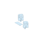 Schneider Electric PrismaSeT PrismaSeT G Active - Kit pivotement plastron - lot de 2 - LVS08585