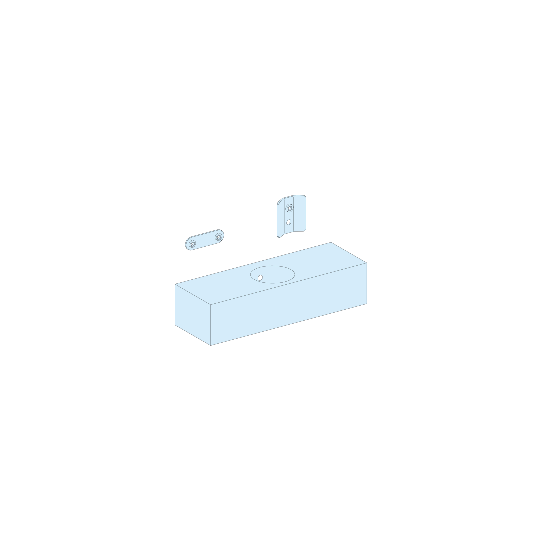 Schneider Electric PrismaSeT PrismaSeT P Active - Kit stabilisateur d'ossature - Lot de 4 plots - LVS08701