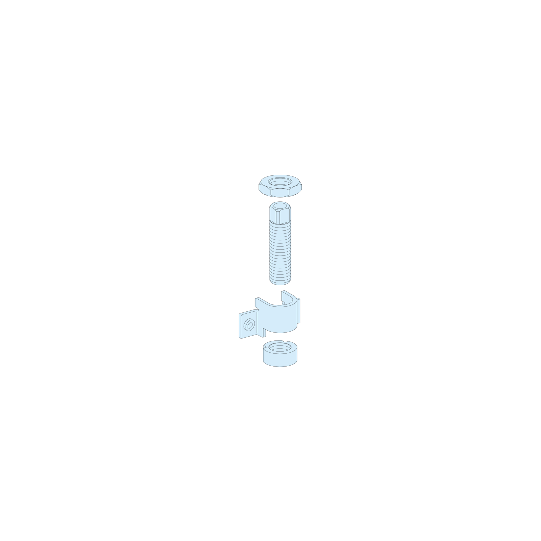 Schneider Electric PrismaSeT PrismaSeT P Active - Kit réglage planéite - Lot de 4 - LVS08702