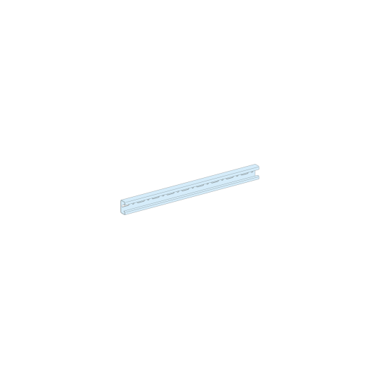Schneider Electric PrismaSeT PrismaSeT Active - Support bridage câbles - Profil en C - L1600 - LVS08783