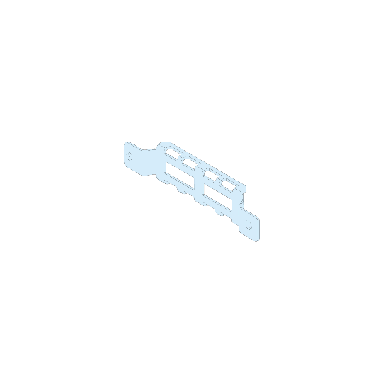 Schneider Electric PrismaSeT PrismaSeT P Active - Support bridage câbles - P400mm - lot de 4 - LVS08794