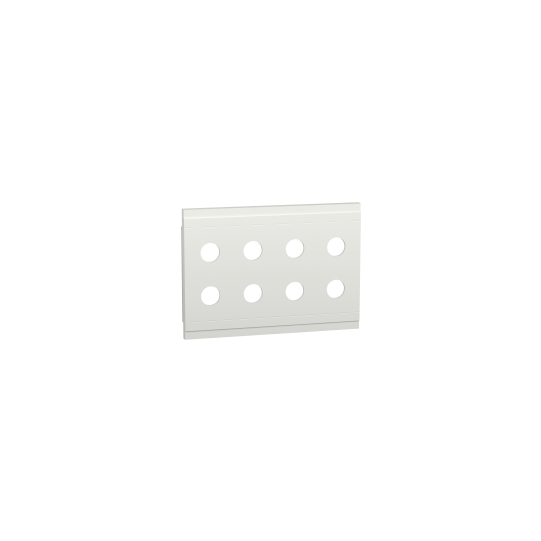 Schneider Electric PrismaSeT PrismaSeT G Active - Platine 210 x 150 - 8 trous diamètre 22 mm -IP55 - RAL9003 - LVS08862