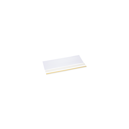 Schneider Electric PrismaSeT PrismaSeT G Active - Porte-étiquettes adhésives - L=650mm - H=36mm - lot de 12 - LVS08908