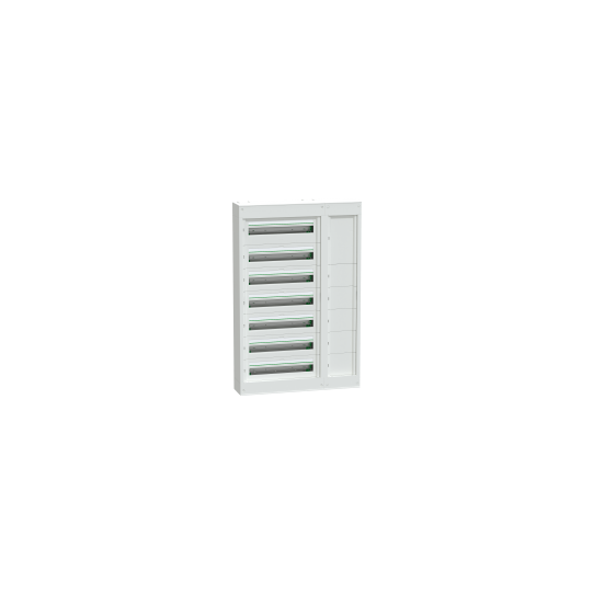 Schneider Electric PrismaSeT PrismaSeT S - coffret saillie plastique & métal 7 rangées 24 modules + Gaine - LVSSD724