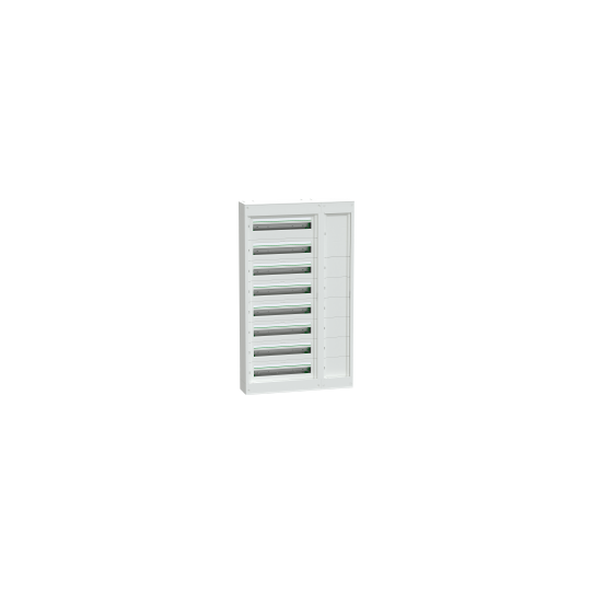 Schneider Electric PrismaSeT PrismaSeT S - coffret saillie plastique & métal 8 rangées 24 modules + Gaine - LVSSD824