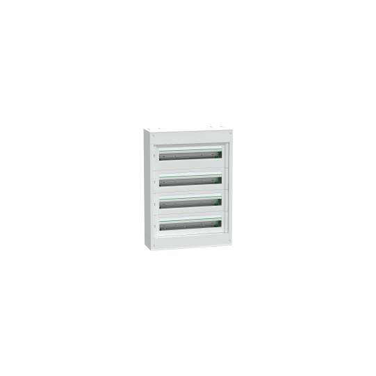 Schneider Electric PrismaSeT PrismaSeT S - coffret saillie plastique & métal 4 rangées 24 modules - LVSST424