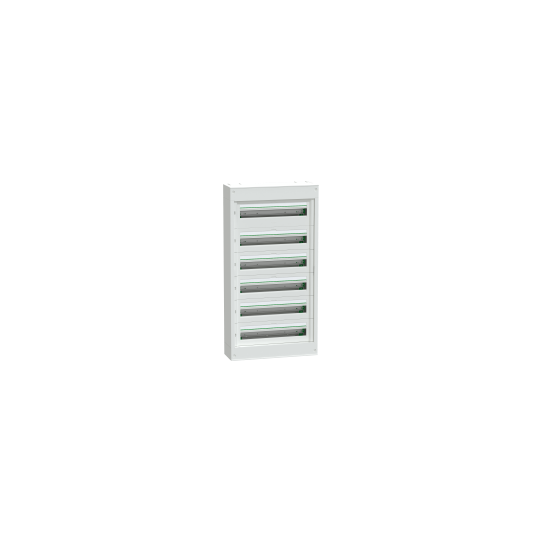 Schneider Electric PrismaSeT PrismaSeT S - coffret saillie plastique & métal 6 rangées 24 modules - LVSST624
