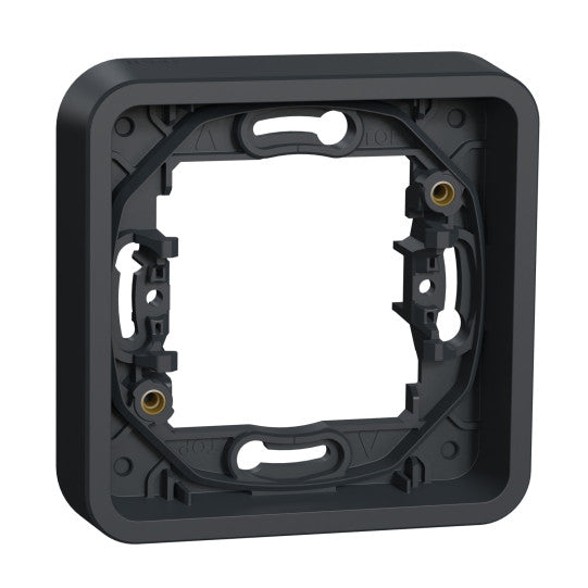 Schneider Electric Mureva Styl Mureva Styl - fixing frame - 1 gang - grey - MUR34107