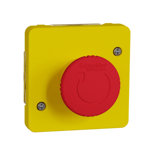 Schneider Electric Mureva Styl Mureva Styl - emergency switch - turn to release - grey - MUR35053