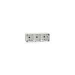Schneider Electric Mureva Styl Mureva Styl - surface mounted box - 3 gangs horizontal- white - MUR39913