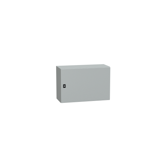 Schneider Electric Spacial Spacial CRN plain door w/o mount.plate. H400xW600xD250 IP66 IK10 RAL7035.. - NSYCRN46250
