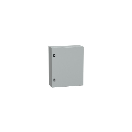 Schneider Electric Spacial Spacial CRN plain door w/o mount.plate. H600xW500xD200 IP66 IK10 RAL7035.. - NSYCRN65200