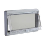 Schneider Electric Spacial Plastic window with hinged transparent cover. IP 55, L78xW180mm. - NSYMW10M