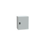 Schneider Electric Thalassa PanelSet PLM - Wall-mounting encl. polyester monobloc IP66 H308xW255xD160mm+metal mount.plate - NSYPLM3025PG