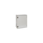Schneider Electric Thalassa PanelSet PLM - Wall-mounting encl. polyester monobloc 430x330x200+bakelite m.plate - IP66 Ral 7035 - NSYPLM43BG