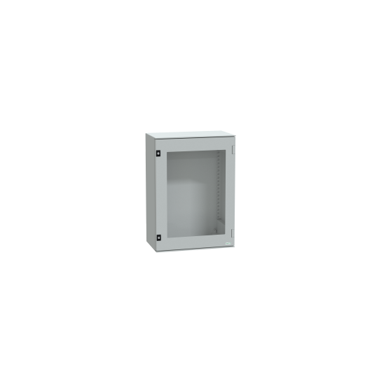Schneider Electric Thalassa PanelSet PLM - Wall-mounting polyester monobloc enclosure IP66 H747xW536xD300mm glazed door - NSYPLM75TG