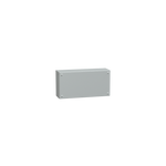 Schneider Electric Spacial Metal industrial box plain door H200xW400xD120 IP66 IK10 RAL 7035 - NSYSBM204012