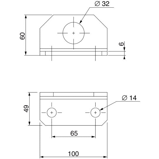 Schneider Electric Spacial set of 4 Spacial SF lifting bracket - zinc coated steel - NSYSFELB