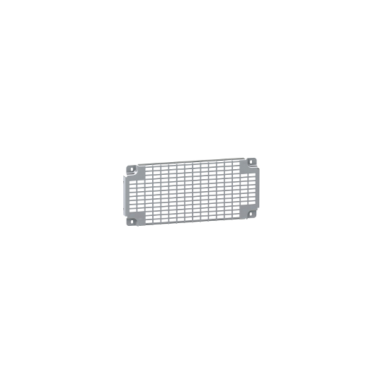Schneider Electric PanelSeT "Perforated mounting plate, PanelSeT SFN, PanelSeT SF, SM, for electrical enclosureW800mm, galvanized steel, H225mm" - NSYSTMP2280