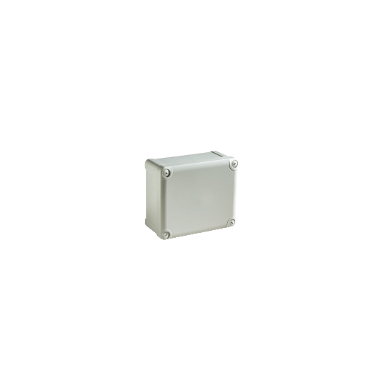 Schneider Electric Thalassa ABS box IP66 IK07 RAL7035 Int.H65W65D45 Ext.H74W74D56 Opaque cover H10 - NSYTBS775