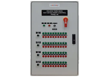 4-Zone Heating Control Panel