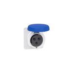 Schneider Electric PratiKa PratiKa socket - screw - straight - 32A - 2P + E - 200...250 V AC - panel - PKF32G723