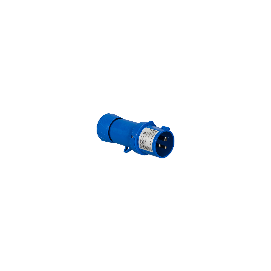 Schneider Electric PratiKa PratiKa wander plug - straight - 16 A - 2P + E - 200...250 V AC - IP44 - PKX16M423