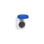 Schneider Electric PratiKa PratiKa socket - fast - straight - 16A - 2P + E - 200...250 V AC - panel - PKY16G723