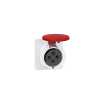 Schneider Electric PratiKa PratiKa socket - fast - straight - 32A - 3P + E - 380...415 V AC - panel - PKY32G434