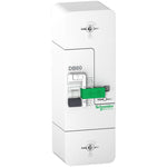 Schneider Electric Resi9 Earth leakage circuit breaker for service connection DB60 - 1P+N - 60A - 500mA S - R9FS660
